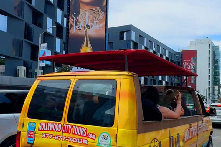 Hollywood City Tours location in Hollywood, Los Angeles