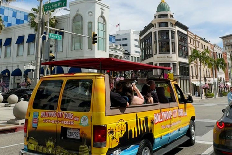 Hollywood City Tours location in Hollywood, Los Angeles